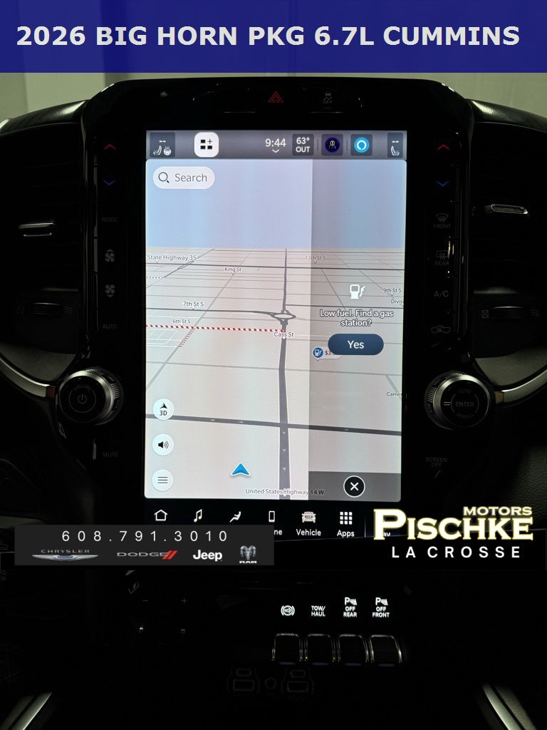 2026 RAM Ram 2500 RAM 2500 BIG HORN CREW CAB 4X4 6'4' BOX