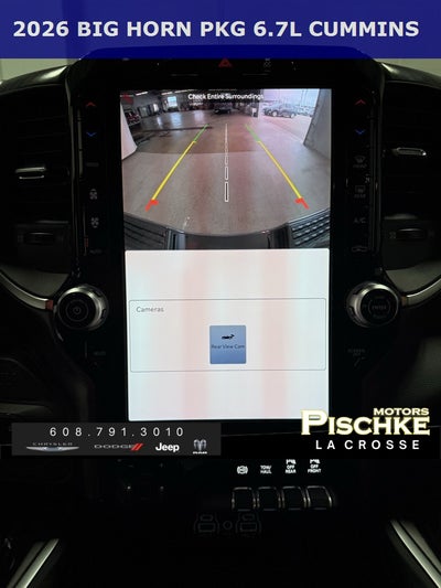 2026 RAM Ram 2500 RAM 2500 BIG HORN CREW CAB 4X4 6'4' BOX