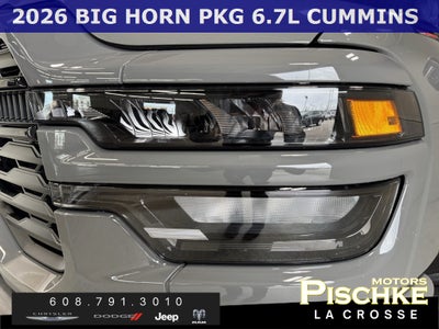 2026 RAM Ram 2500 RAM 2500 BIG HORN CREW CAB 4X4 6'4' BOX