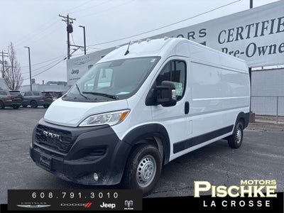 2025 RAM ProMaster 2500 Cargo Van Tradesman High Roof 159' WB w/Pass Seat