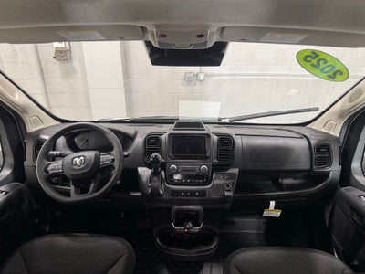 2025 RAM ProMaster 2500 Cargo Van Tradesman High Roof 159' WB w/Pass Seat