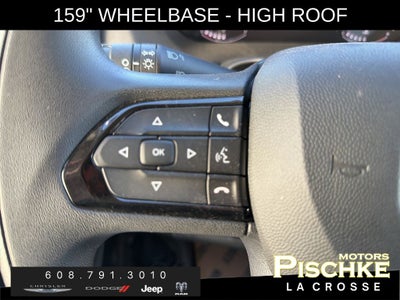 2025 RAM ProMaster 2500 Cargo Van Tradesman High Roof 159' WB w/Pass Seat