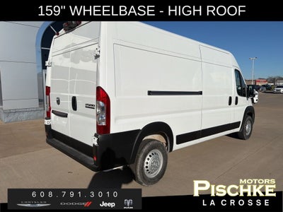 2025 RAM ProMaster 2500 Cargo Van Tradesman High Roof 159' WB w/Pass Seat
