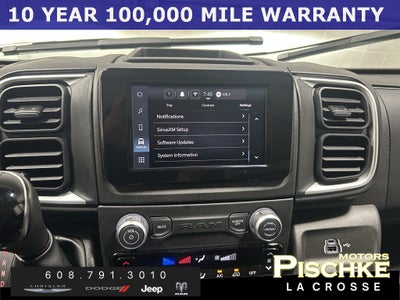 2026 RAM Ram ProMaster RAM PROMASTER 2500 SLT CARGO VAN HIGH ROOF 159' WB