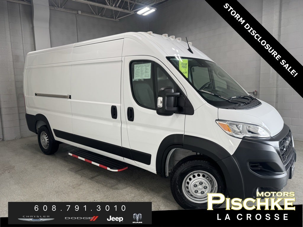 2025 RAM ProMaster 2500 Cargo Van Tradesman High Roof 159' WB w/Pass Seat