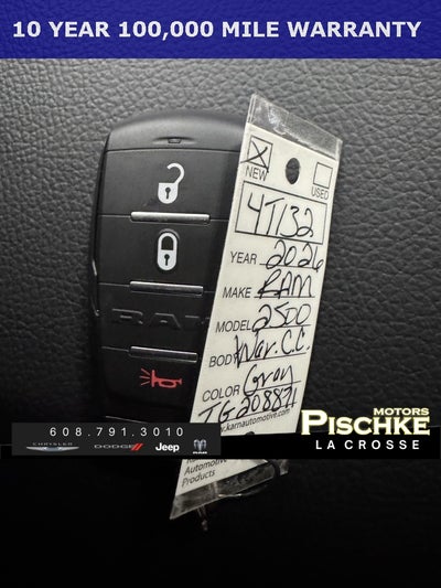 2026 RAM Ram 2500 RAM 2500 WARLOCK CREW CAB 4X4 6'4' BOX