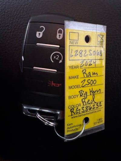 2024 RAM 2500 Big Horn Crew Cab 4x4 6'4' Box