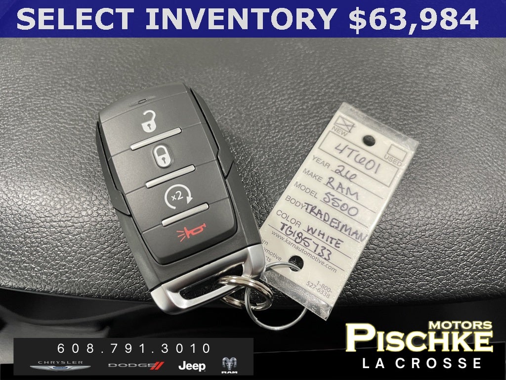 2026 RAM Ram 5500 Chassis Cab RAM 5500 TRADESMAN CHASSIS REGULAR CAB 4X4 84' CA