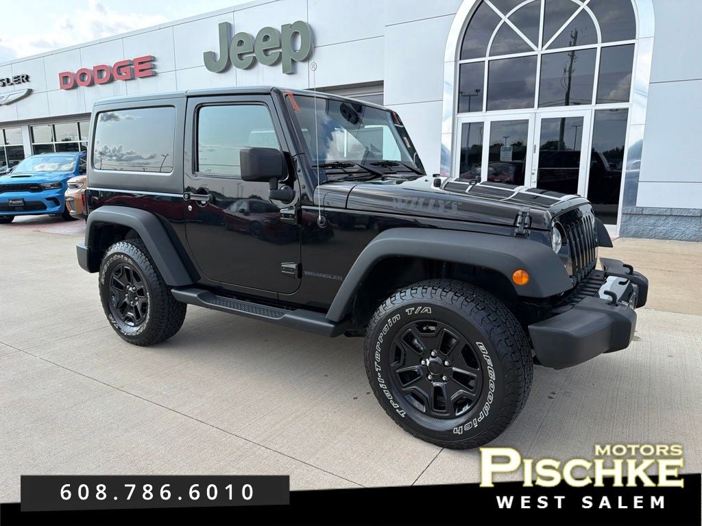 2016 Jeep Wrangler Willys Wheeler