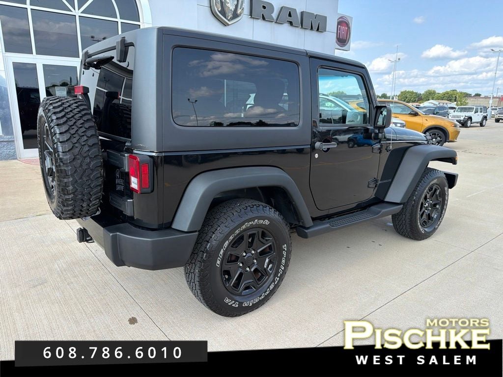 2016 Jeep Wrangler Willys Wheeler