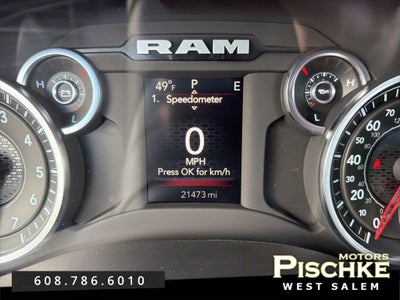 2025 RAM 1500 Tradesman Crew Cab 4x4 6'4' Box