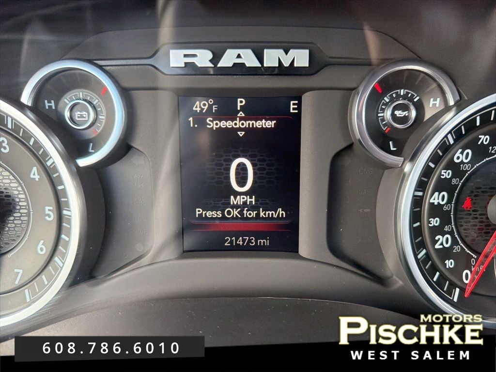 2025 RAM 1500 Tradesman Crew Cab 4x4 6'4' Box