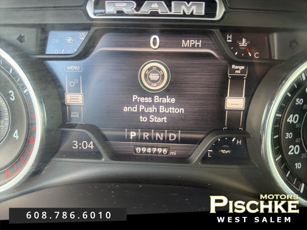 2020 RAM 3500 Laramie Crew Cab 4x4 8' Box
