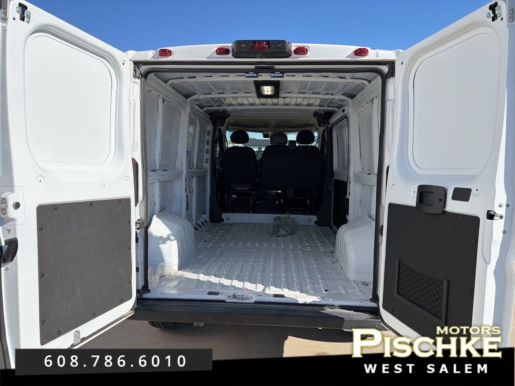 2025 RAM ProMaster 1500 Cargo Van Tradesman Low Roof 136' WB w/Pass Seat