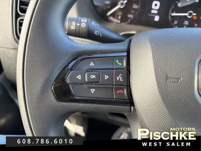 2025 RAM ProMaster 1500 Cargo Van Tradesman Low Roof 136' WB w/Pass Seat