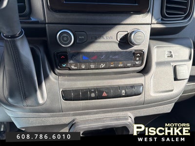 2025 RAM ProMaster 1500 Cargo Van Tradesman Low Roof 136' WB w/Pass Seat