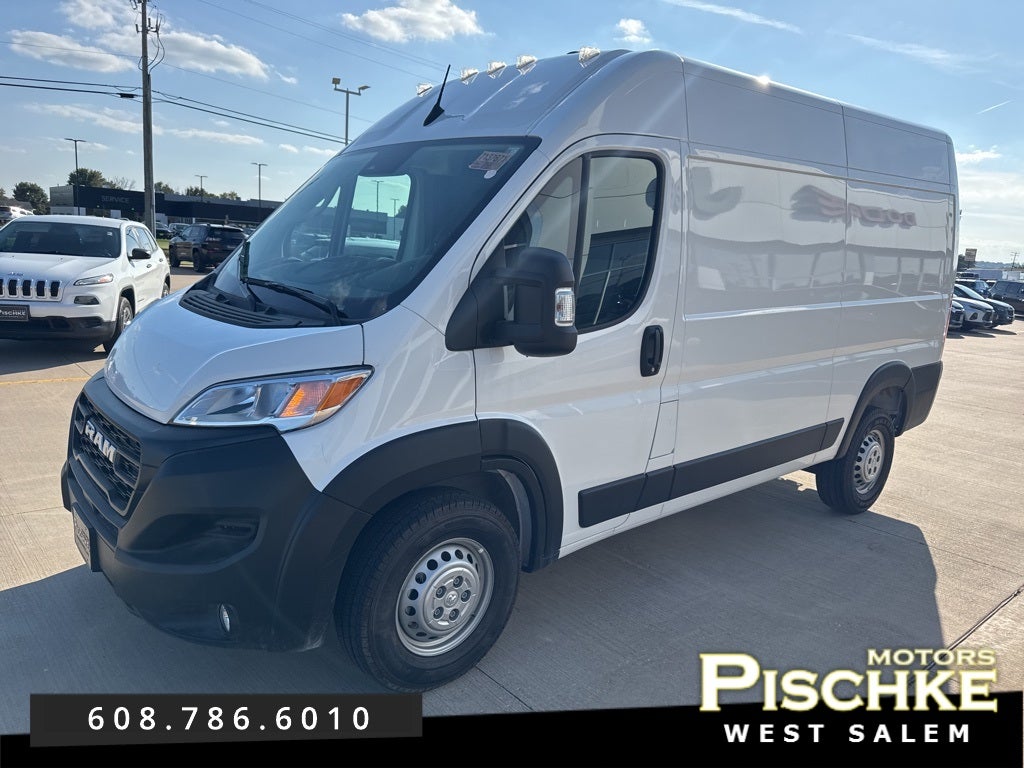 2025 RAM ProMaster 1500 Cargo Van Tradesman High Roof 136' WB w/Pass Seat