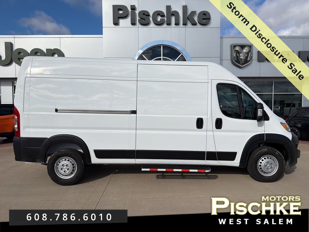 2025 RAM ProMaster 2500 Cargo Van Tradesman High Roof 159' WB w/Pass Seat
