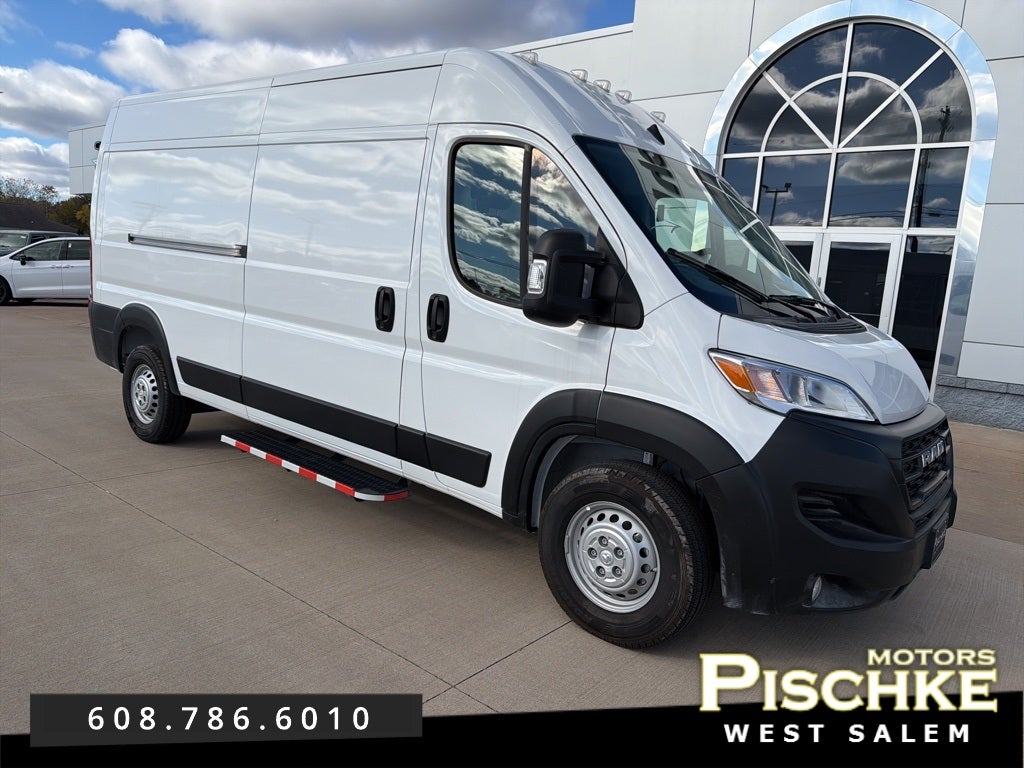 2025 RAM ProMaster 2500 Cargo Van Tradesman High Roof 159' WB w/Pass Seat