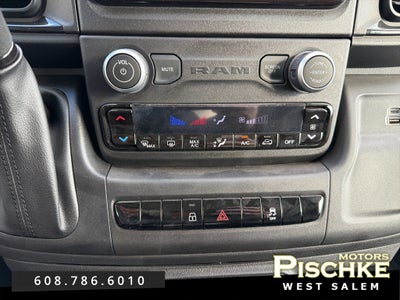 2025 RAM ProMaster 2500 Cargo Van Tradesman High Roof 159' WB w/Pass Seat