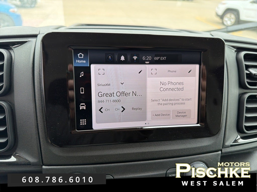 2025 RAM ProMaster 2500 Cargo Van Tradesman High Roof 159' WB w/Pass Seat