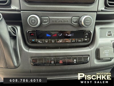 2025 RAM ProMaster 2500 Cargo Van Tradesman High Roof 159' WB w/Pass Seat