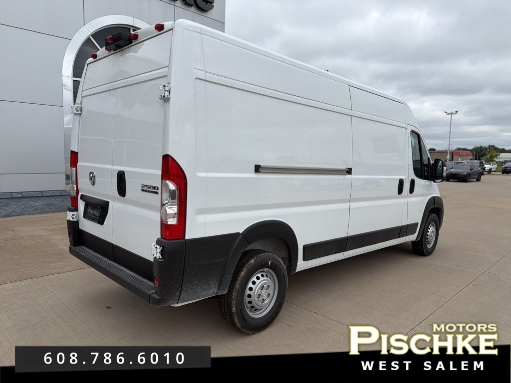 2025 RAM ProMaster 2500 Cargo Van Tradesman High Roof 159' WB w/Pass Seat