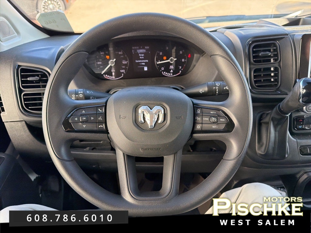 2025 RAM ProMaster 2500 Cargo Van Tradesman High Roof 159' WB w/Pass Seat