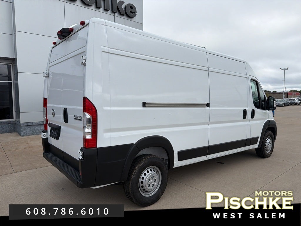 2025 RAM ProMaster 2500 Cargo Van Tradesman High Roof 159' WB w/Pass Seat