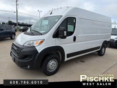 2025 RAM ProMaster 2500 Cargo Van Tradesman High Roof 159' WB w/Pass Seat