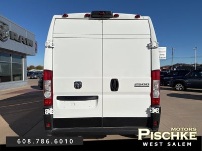 2025 RAM ProMaster 2500 Cargo Van Tradesman High Roof 159' WB w/Pass Seat