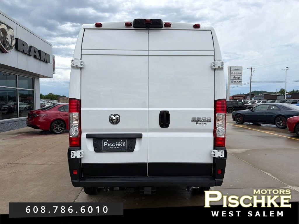 2025 RAM ProMaster 2500 Cargo Van SLT High Roof 159' WB