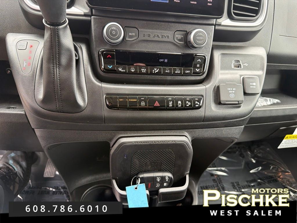 2025 RAM ProMaster 2500 Cargo Van SLT High Roof 159' WB