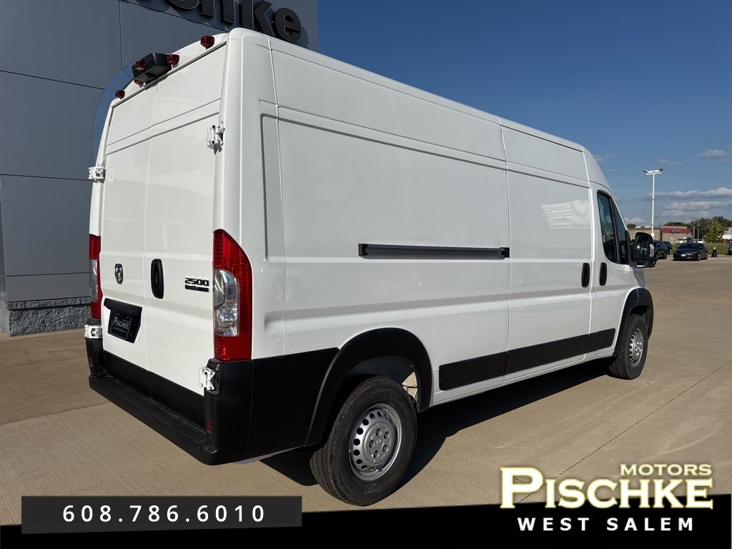 2025 RAM ProMaster 2500 Cargo Van Tradesman High Roof 159' WB w/Pass Seat