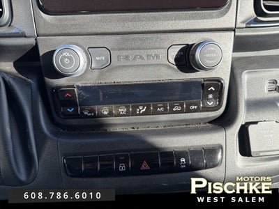 2025 RAM ProMaster 2500 Cargo Van Tradesman High Roof 159' WB w/Pass Seat