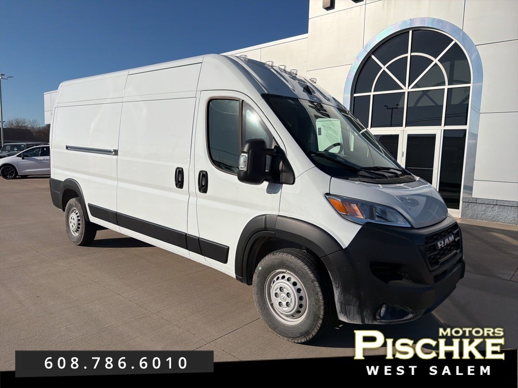 2025 RAM ProMaster 2500 Cargo Van Tradesman High Roof 159' WB w/Pass Seat