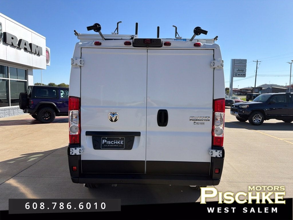 2025 RAM ProMaster 2500 Cargo Van Tradesman Low Roof 136' WB w/Pass Seat