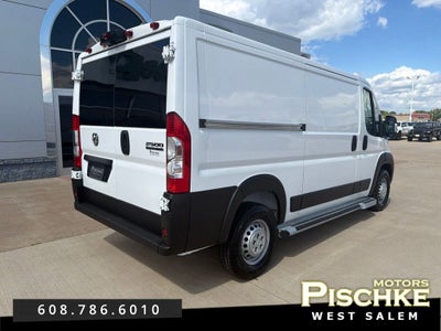 2025 RAM ProMaster 2500 Cargo Van Tradesman Low Roof 136' WB w/Pass Seat