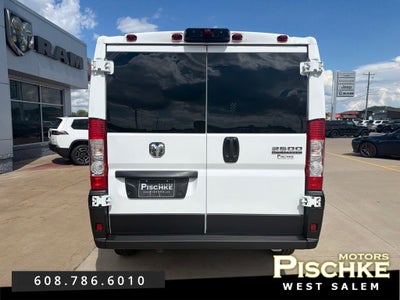 2025 RAM ProMaster 2500 Cargo Van Tradesman Low Roof 136' WB w/Pass Seat