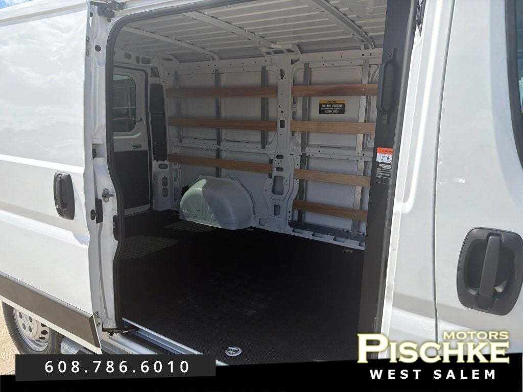 2025 RAM ProMaster 2500 Cargo Van Tradesman Low Roof 136' WB w/Pass Seat