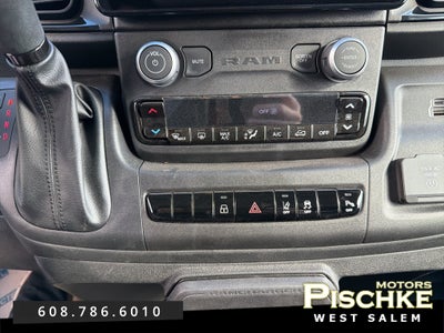 2025 RAM ProMaster 2500 Cargo Van Tradesman Low Roof 136' WB w/Pass Seat