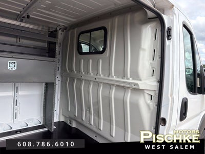 2025 RAM ProMaster 2500 Cargo Van Tradesman Low Roof 136' WB w/Pass Seat
