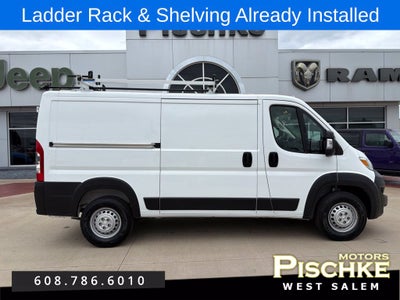 2025 RAM ProMaster 2500 Cargo Van Tradesman Low Roof 136' WB w/Pass Seat