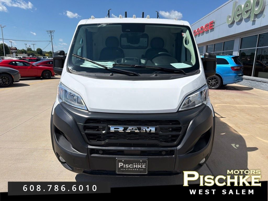 2025 RAM ProMaster 2500 Cargo Van Tradesman Low Roof 136' WB w/Pass Seat