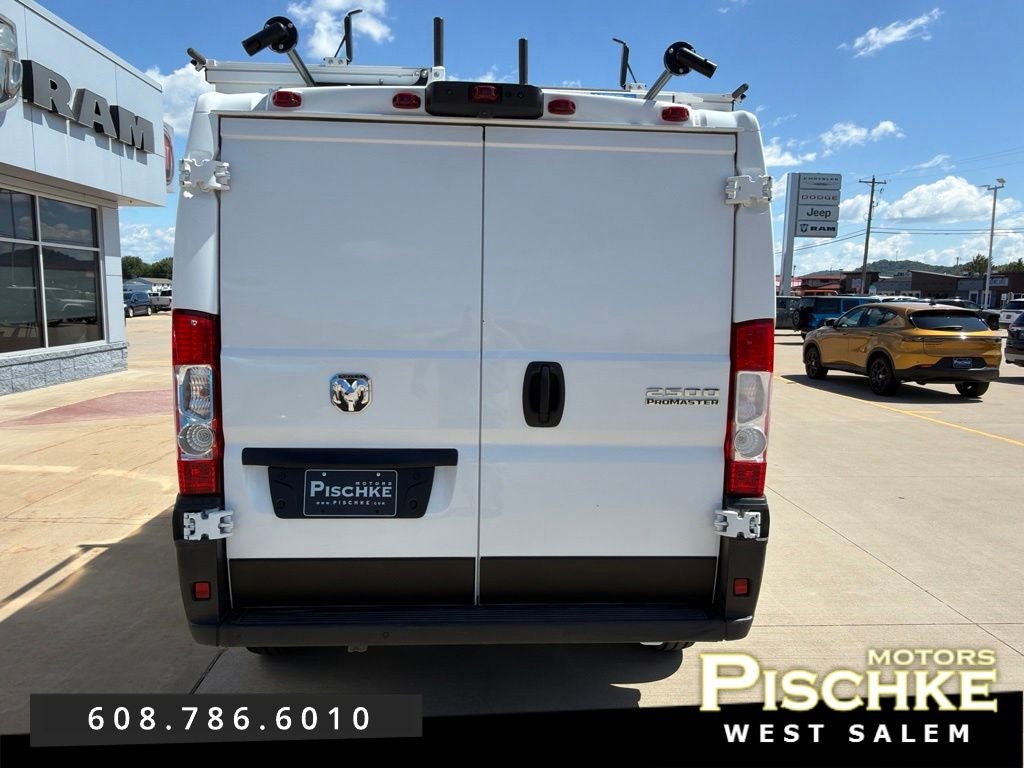 2025 RAM ProMaster 2500 Cargo Van Tradesman Low Roof 136' WB w/Pass Seat