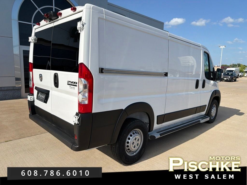 2025 RAM ProMaster 2500 Cargo Van Tradesman Low Roof 136' WB w/Pass Seat